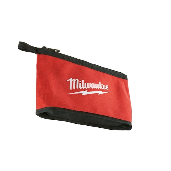 Milwaukee Tool 48-22-8180 Tool Pouch, Black, Red, Canvas, 1 Pockets