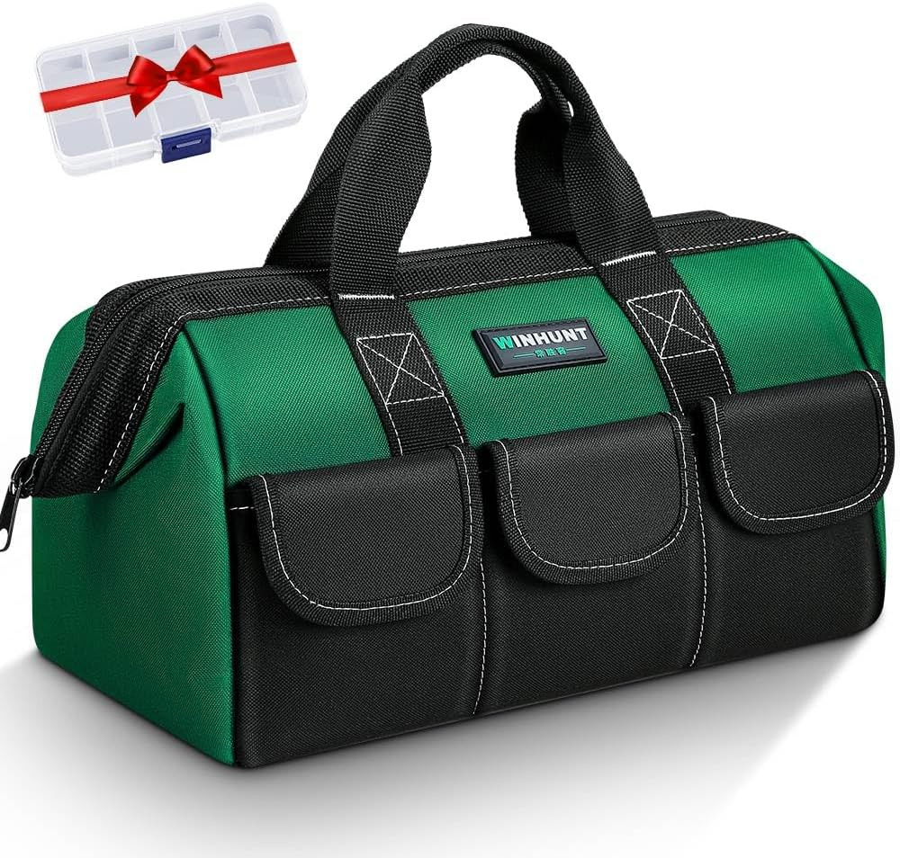 Tool Bag 15 Inches, 37 X 21 X 26 Cm, Compact Bag for Tools Made of Durable 1680