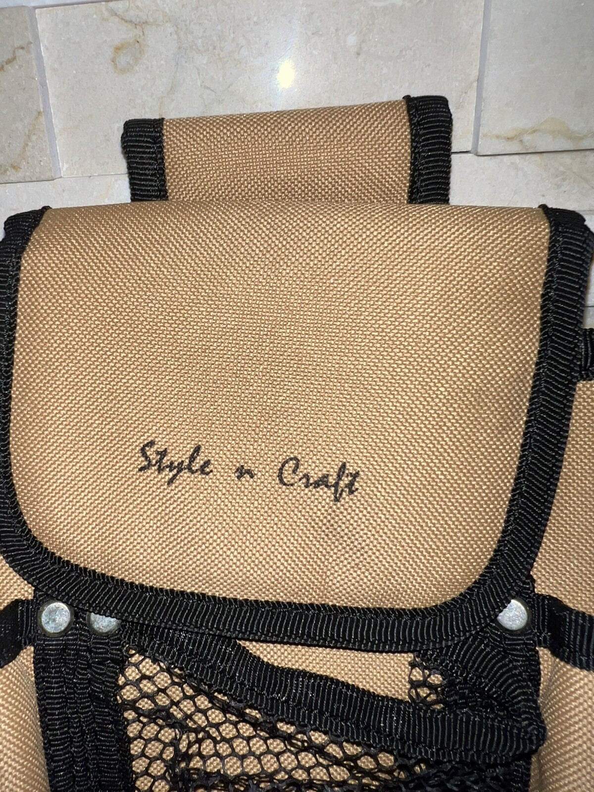Style n Craft 76023 – 4 Pocket Tool Pouch Heavy Duty Polyester
