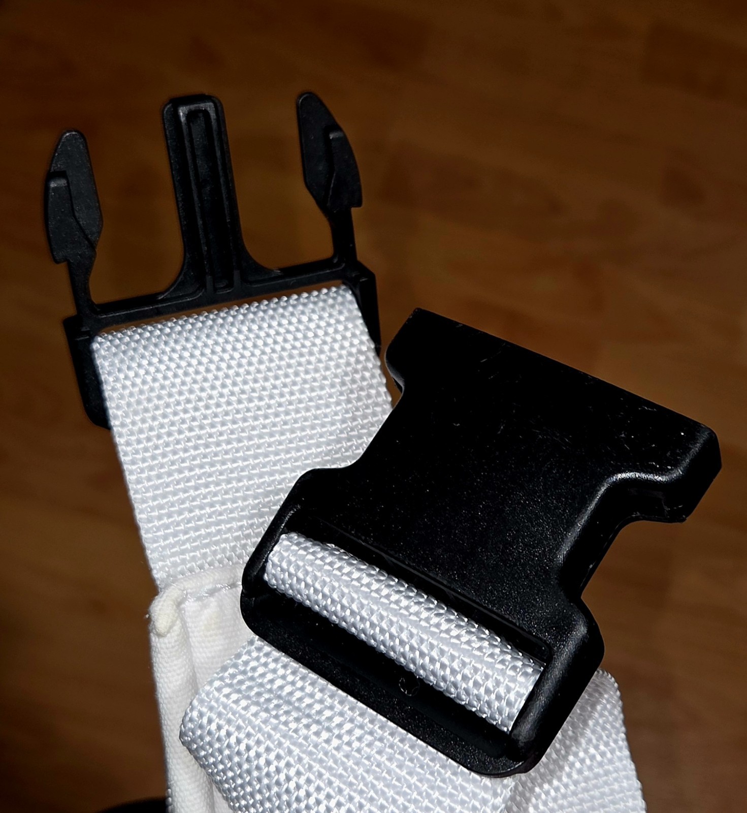 Dickies White Canvas Tool Belt Pouch Adjustable Strap Quick Release Buckle