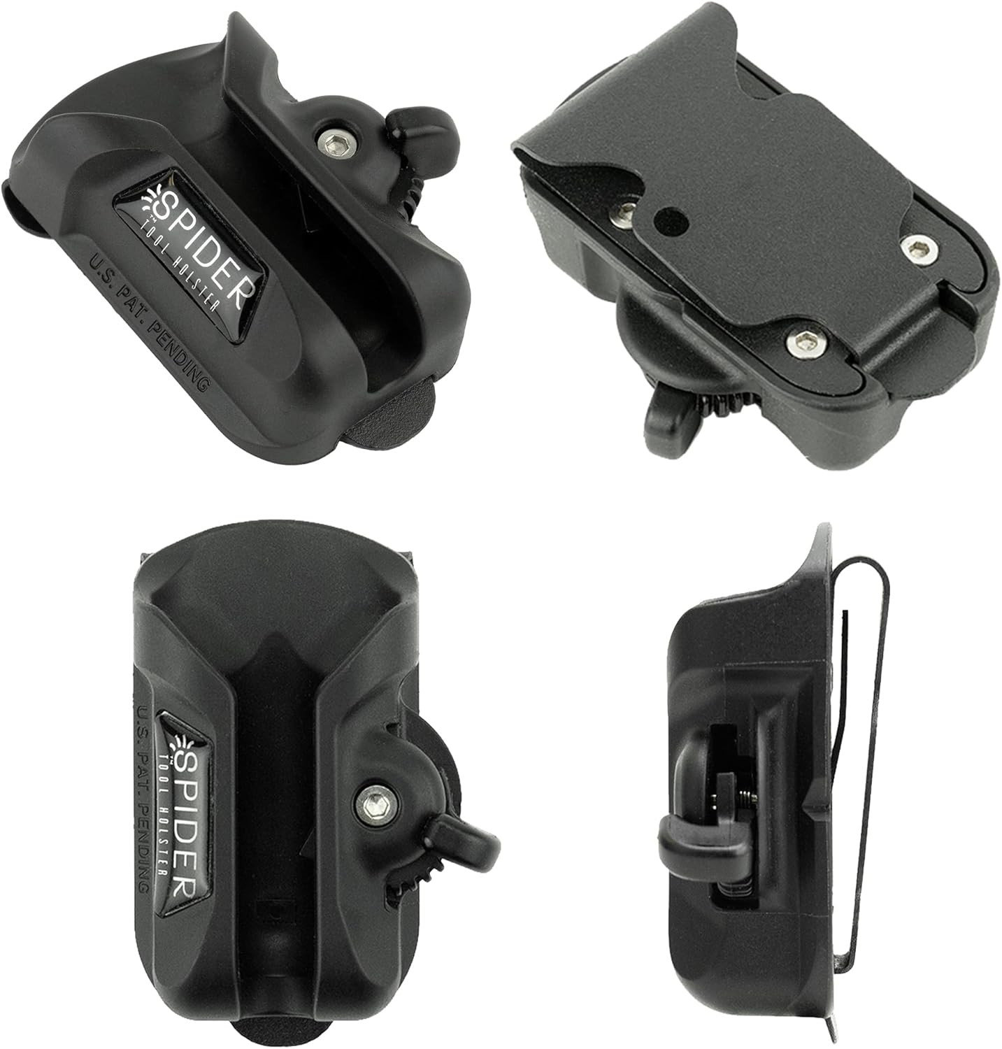 Tool Holster – Pro Tape Measure + Hammer Holster Kit – Upgraded, Self Locking, Q