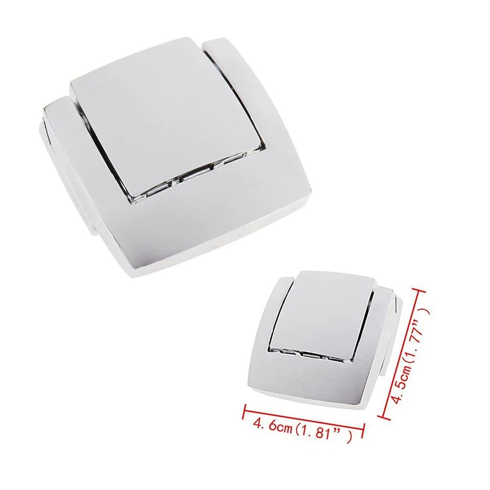 Chrome Tour Pack Pak Latches Fits for Harley Touring Street Electra Road Glid
