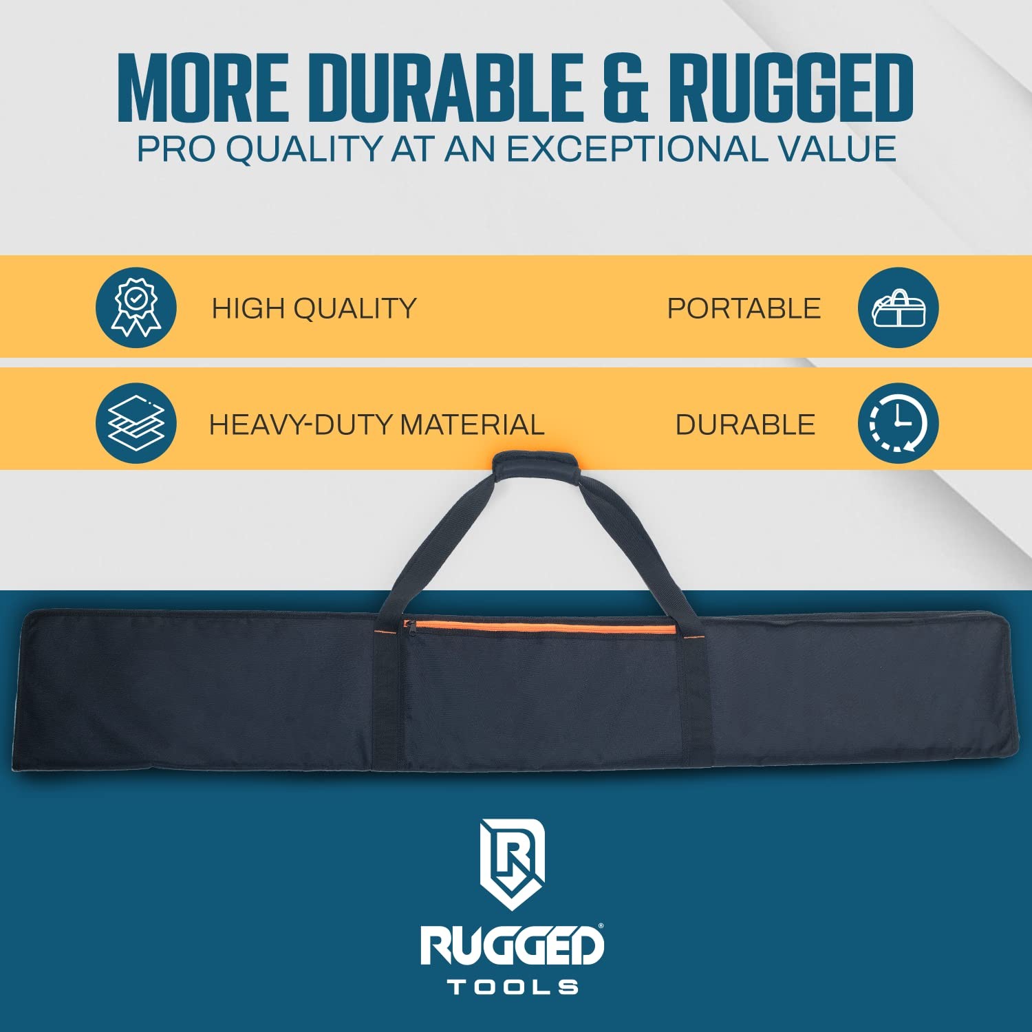 Guide Rail Bag – Protective Track Saw Bag For Saw Guide Rails up to 59″