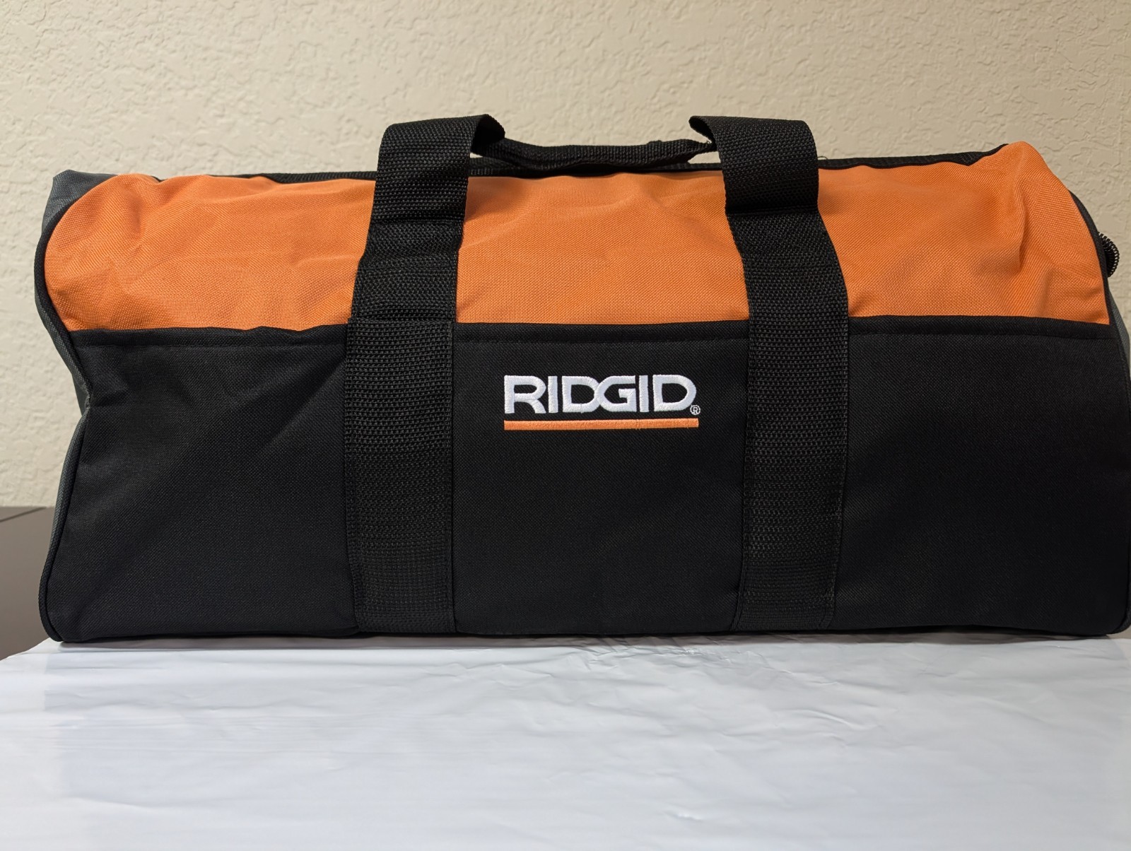 Ridgid Canvas Contractors Power Tool Bag 22″ X 11″ X 10″ (New From Larger Kit)