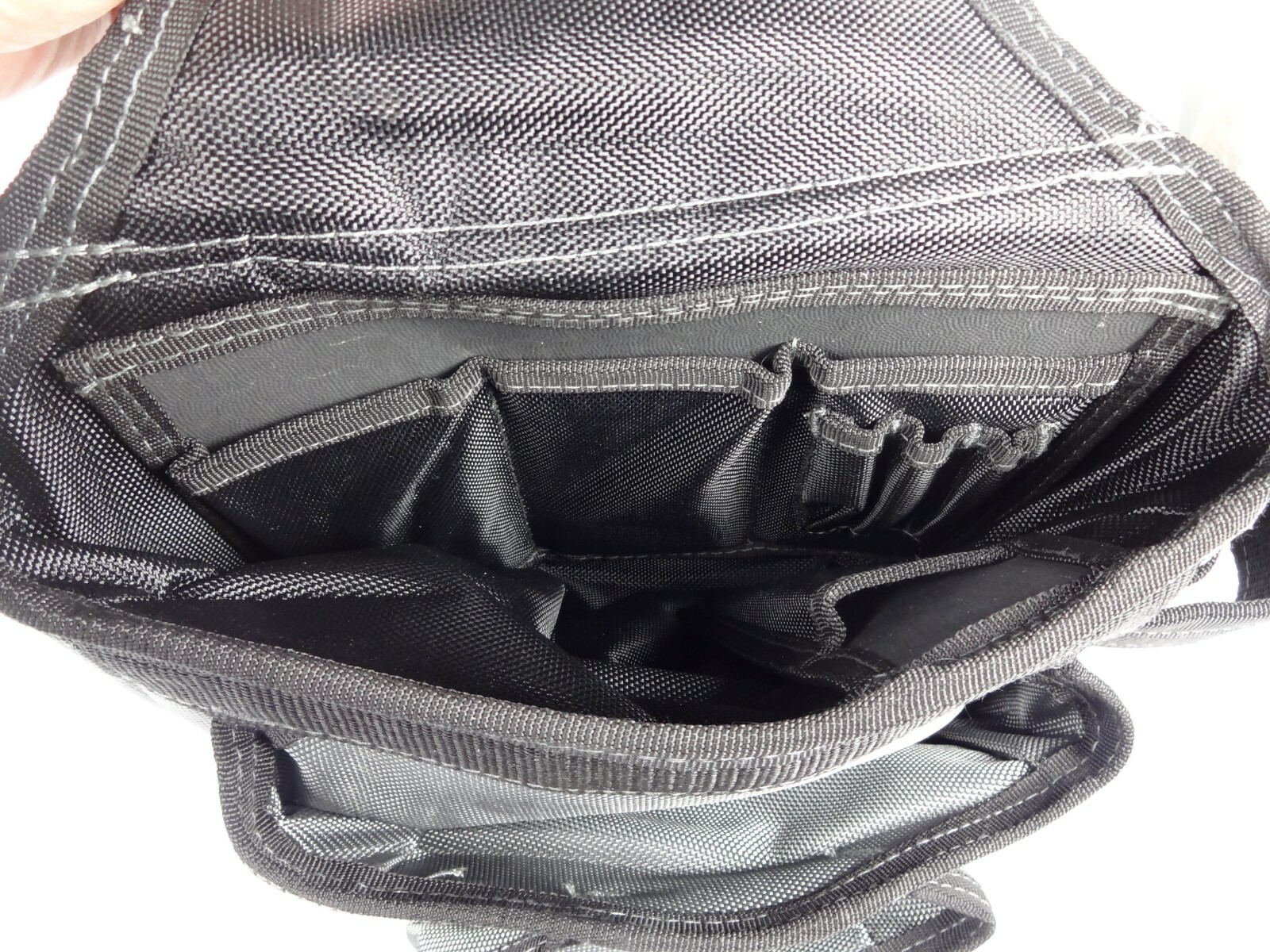 McGuire-Nicholas Toughwear Carpenter Pouch-Black/Grey