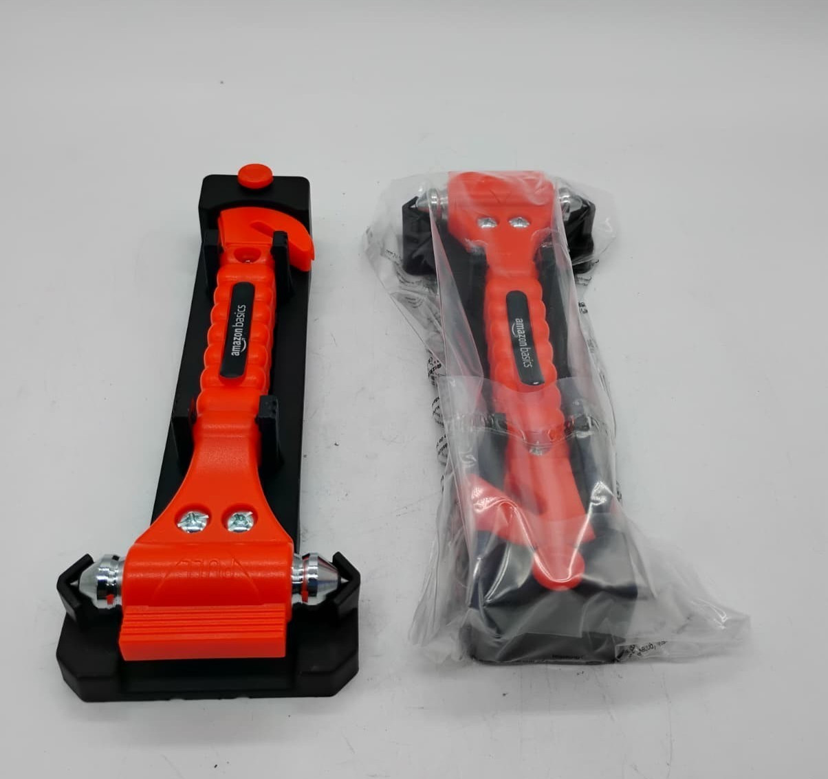 2-Pack Car Safety Tool: Emergency Window Hammer & Seatbelt Cutter by Amazon