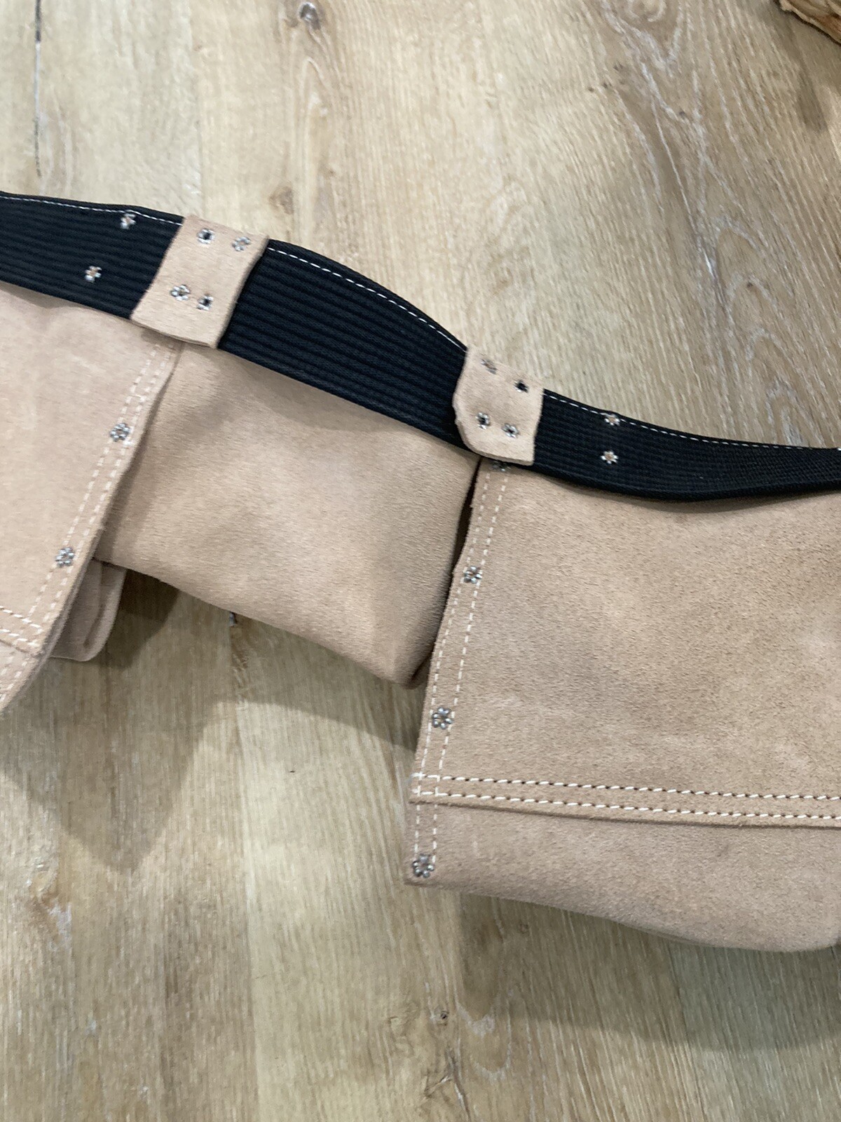 CLC I427X Heavy Duty 12 Pocket Leather/Suede Carpenter’s Apron+Klein Tool Holder