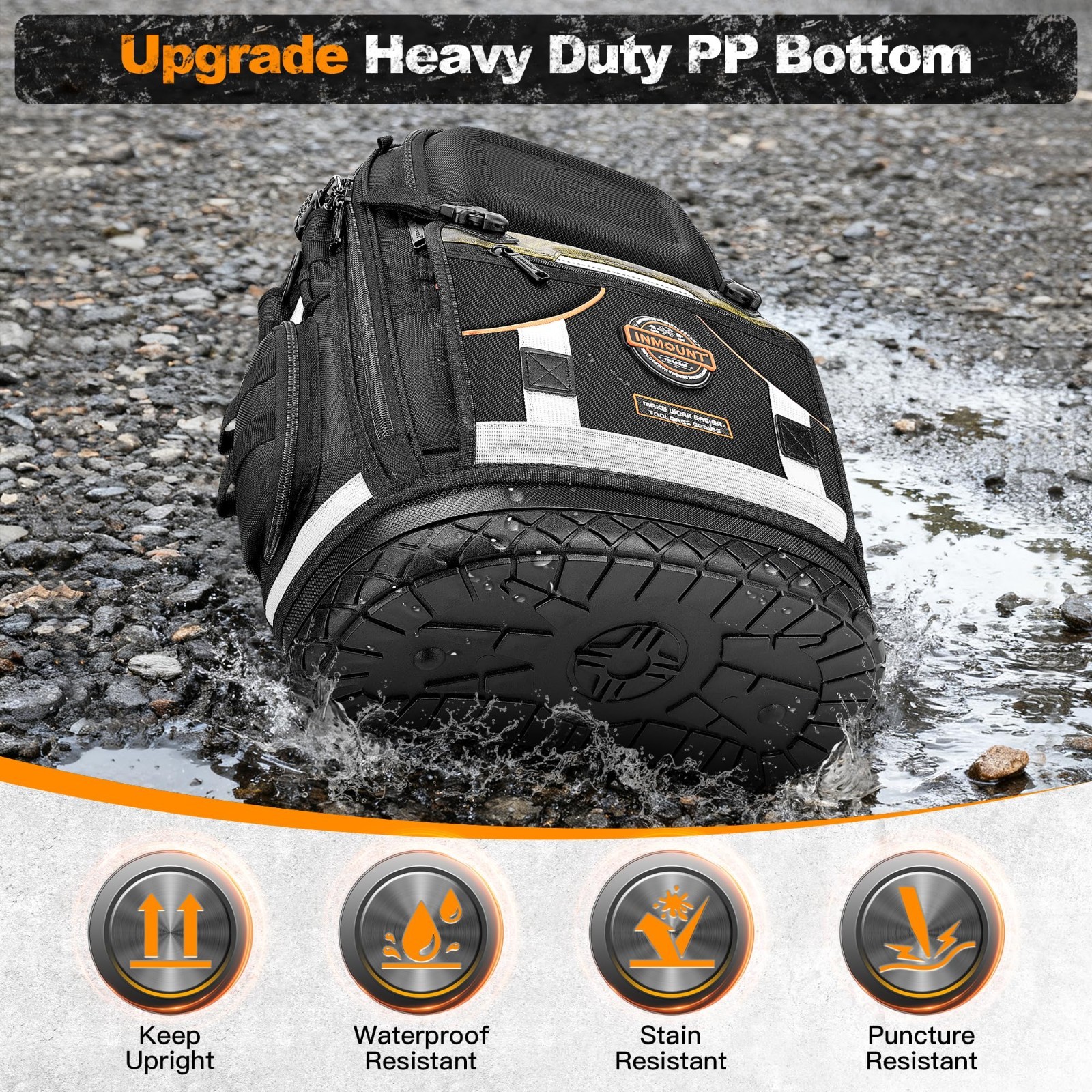 Heavy Duty Tool Backpack Bag – 78 Pockets & Loops for Electricians & HVAC Tools