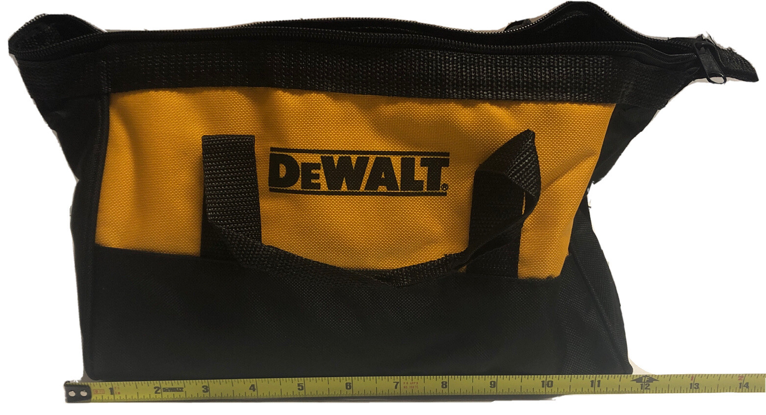 NEW DEWALT 12″ X 8″ X 7″ Heavy Duty Nylon Small Tool Bag Tote Carrying Case