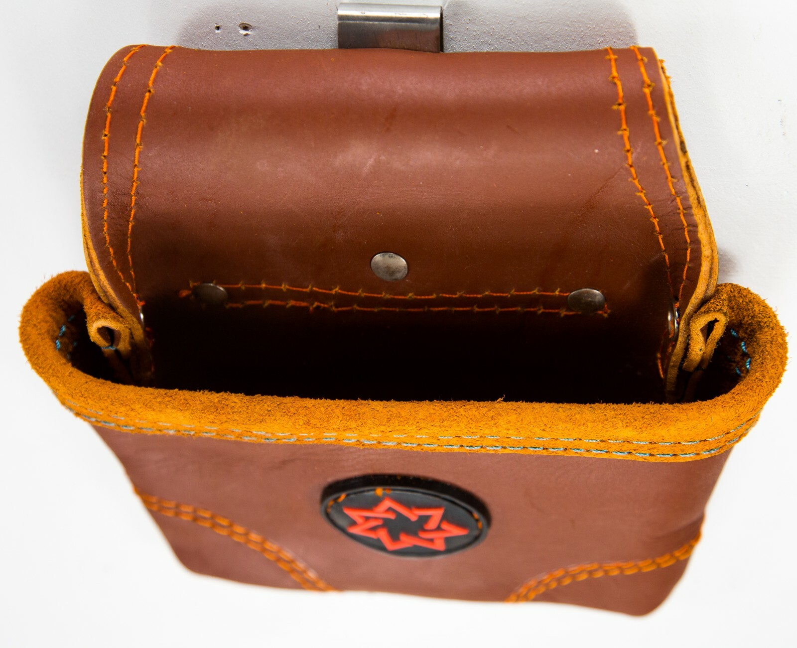 Heavy Duty Leather Single Pocket Nuts & Bolts Nail Screw Tool Pouch Holder pouch