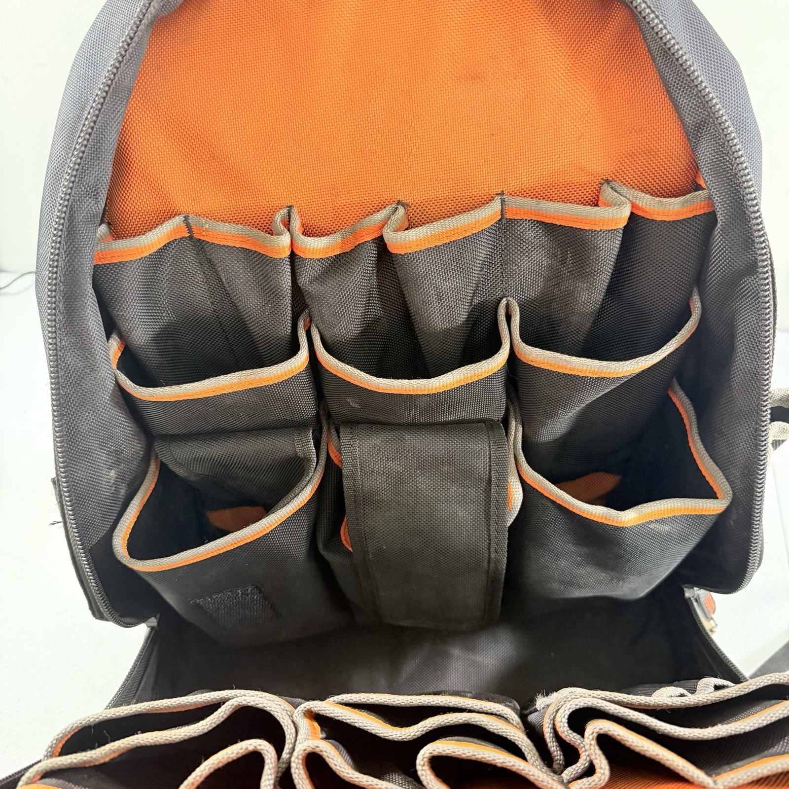 Klein Tools Tradesman Pro 39-Pocket Backpack Electricians Tool Bag