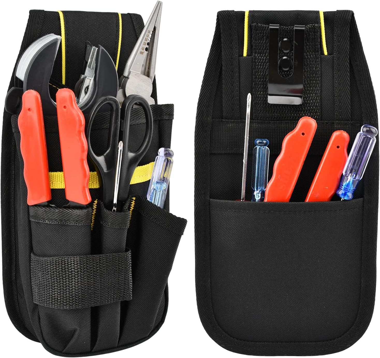 Small Electrician Tool Pouch Utility Belt Bag 600D Oxford Cloth HVAC Handyman