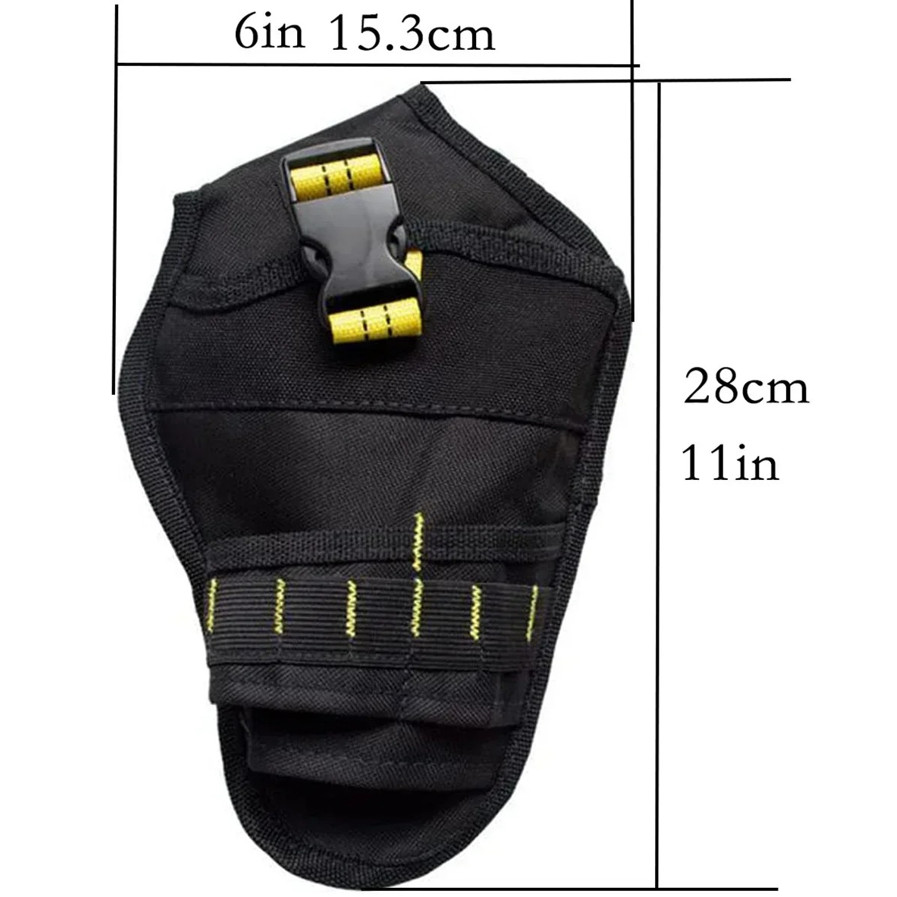 1pc Cordless Drill Holster with Metal Clip Single Hook Tool Organizer – NEW