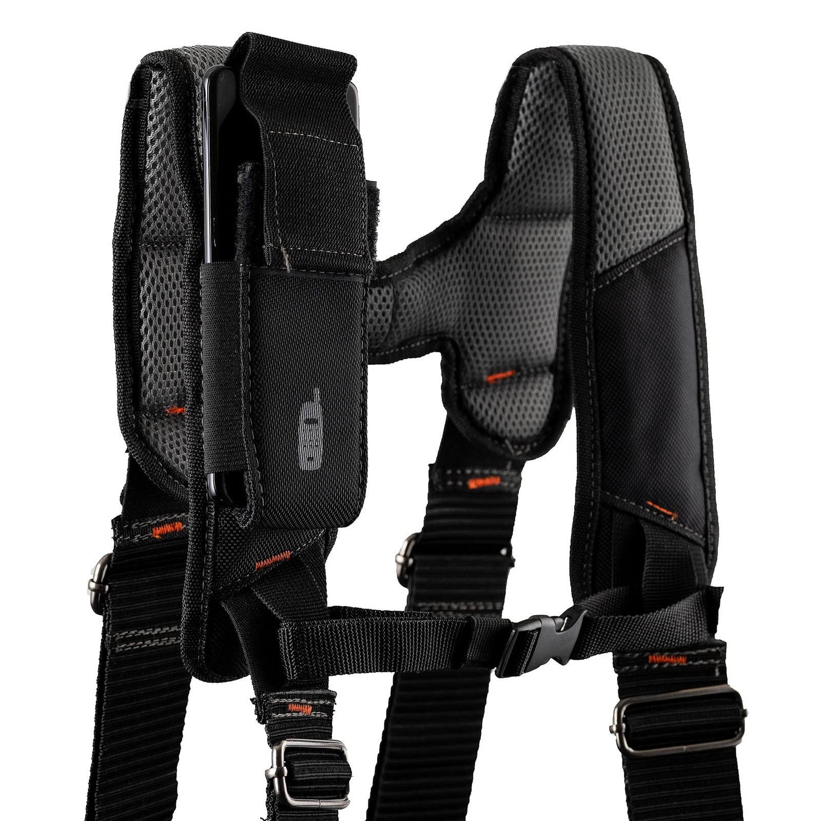 Dead On Tools – 1680 Denier Poly Carpenter’s Tool Belt with Suspenders (HDP40094