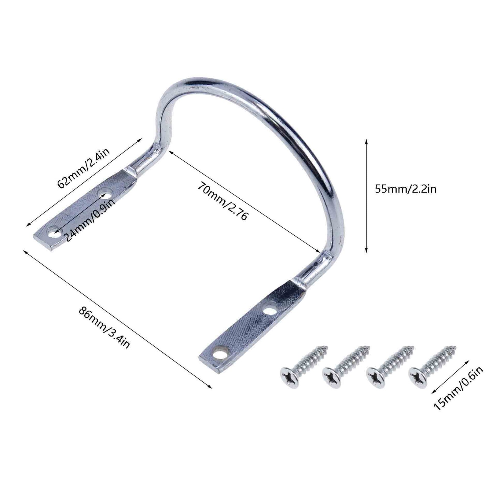 5pcs 2.76 Inch Hammer Organizer, Heavy Duty Holder Steel Loop Hammer Hangers …