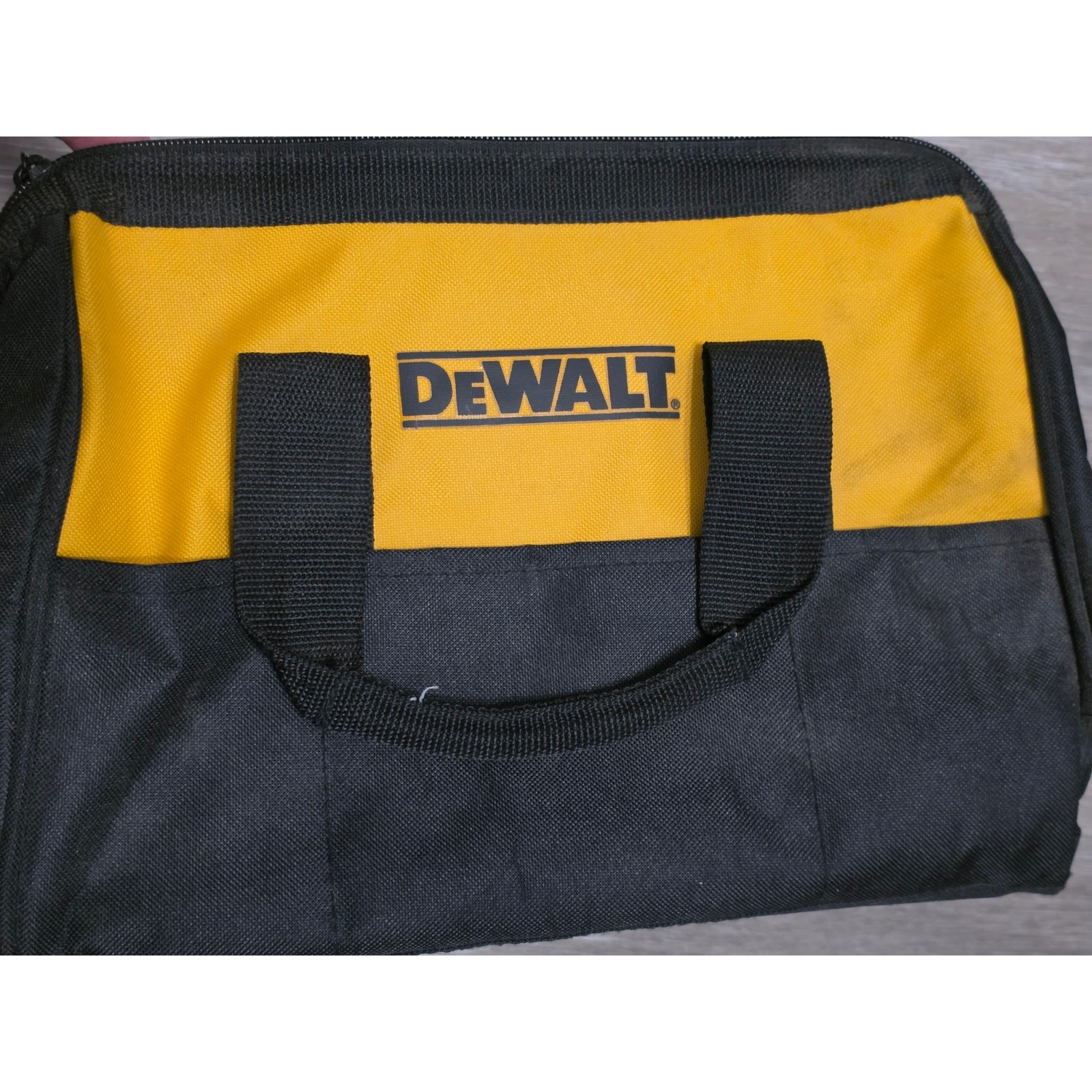 DeWalt Tool Bag – 13″ – Heavy Duty – New w/ Storage Marks – 6 Exterior Pockets