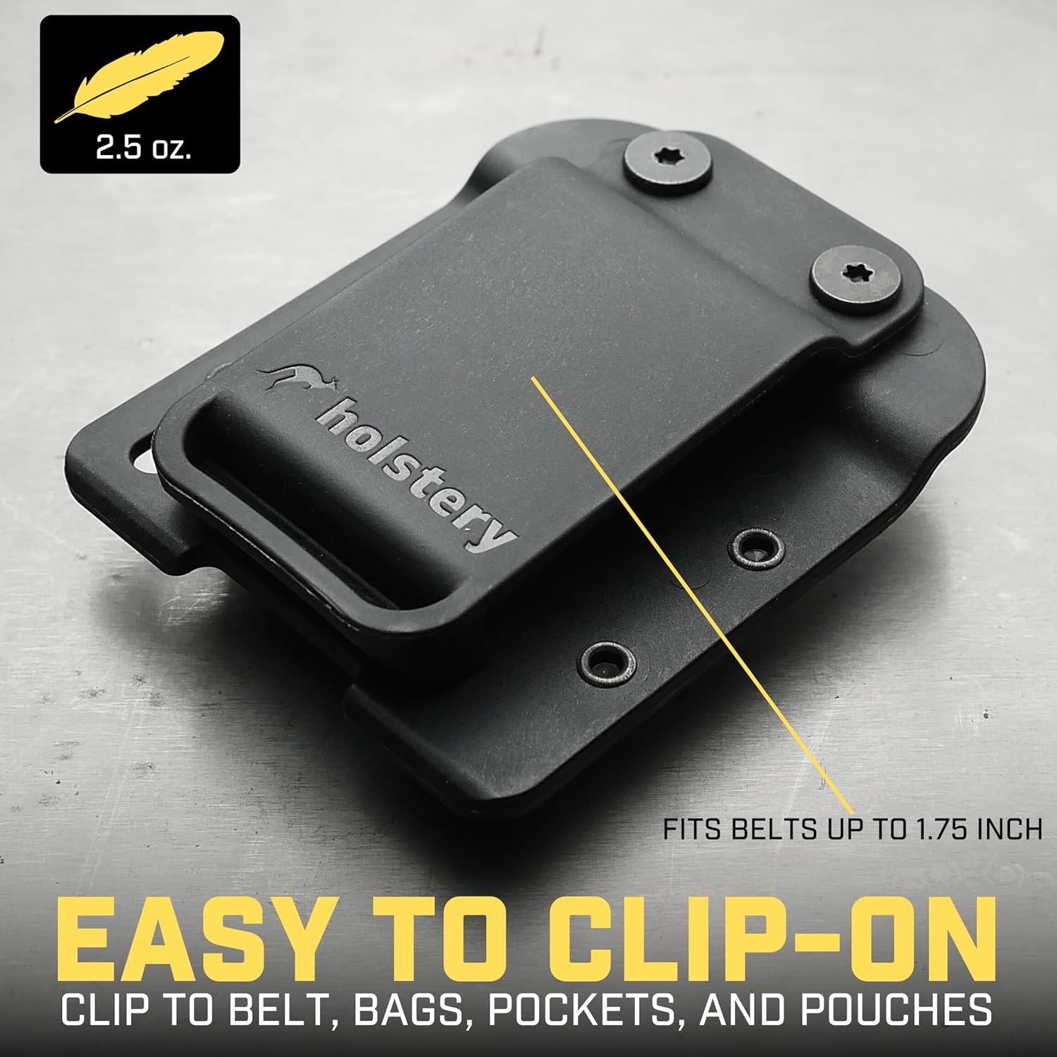 Holstery DriverMaster Clip On Tool Belt Drill Holder Hook
