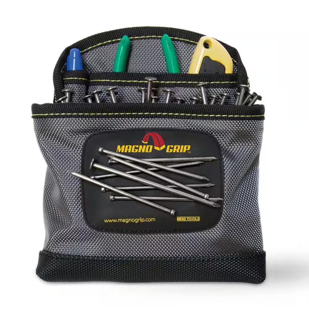 6.5 In. Platinum Pro Magnetic Clip-On Nail Utility Pouch