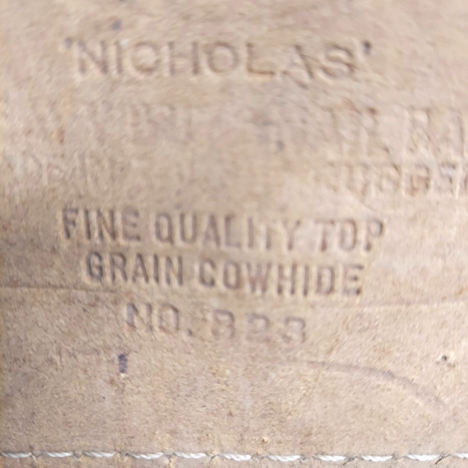 823 8 Pkt.Nicholas Carpenter’s Pouch, Classic Top Grain Cowhide Leather,