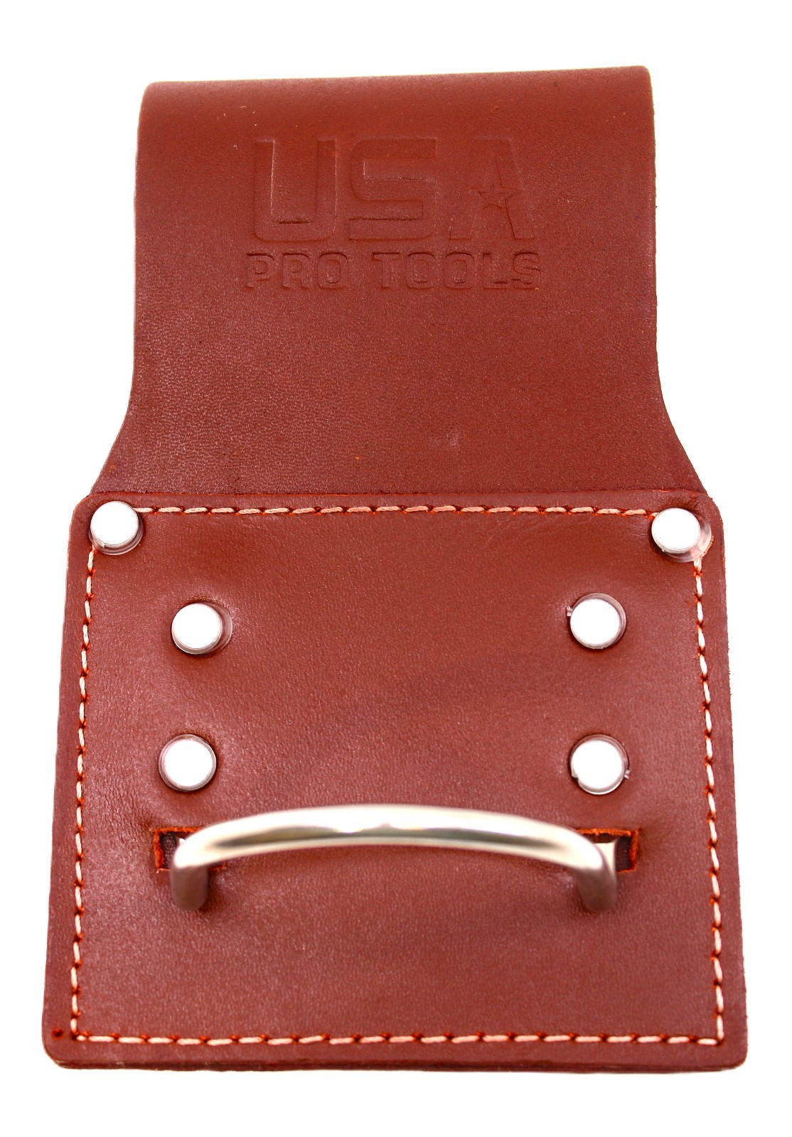 USA PRO TOOLS Heavy Duty Grain Leather Hammer Holder & Belt For Work Gear