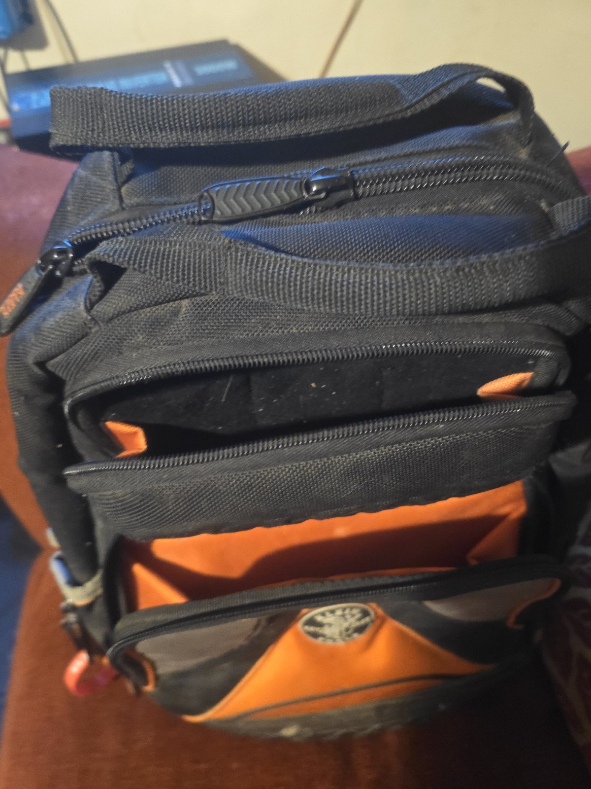 Klein Tools Tradesman Pro 39-Pocket Backpack Electricians Tool Bag