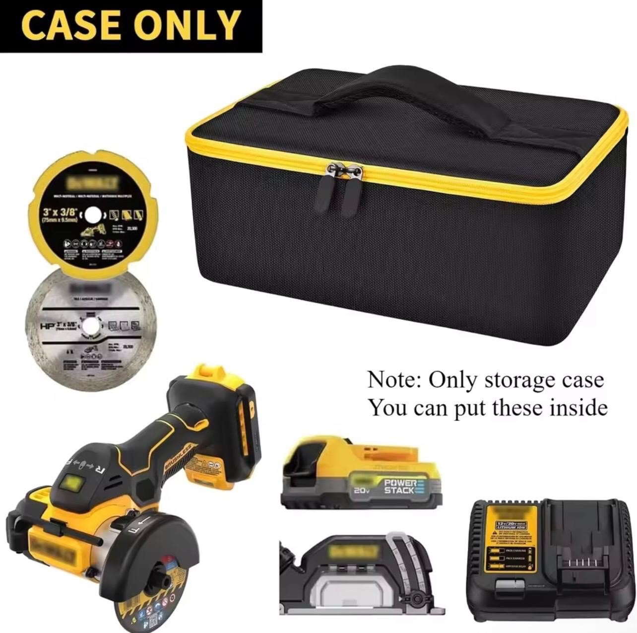 Storage Bag (Bag Only) Compatible with DEWALT 20V MAX