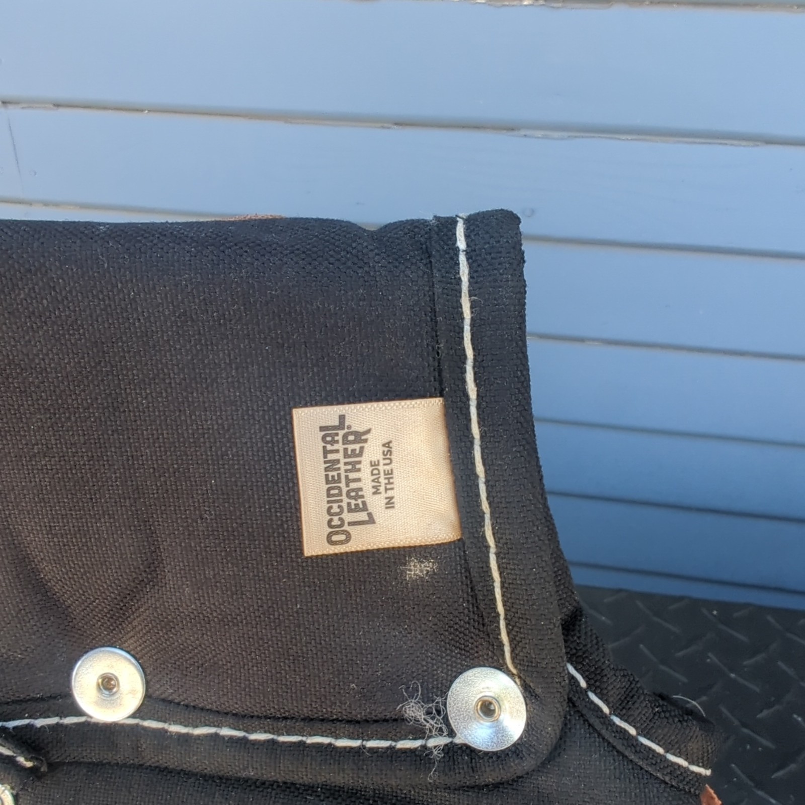 Occidental Leather Oxy Tool Shield 4003 Tool Pouch Hammer Holder Black Leather