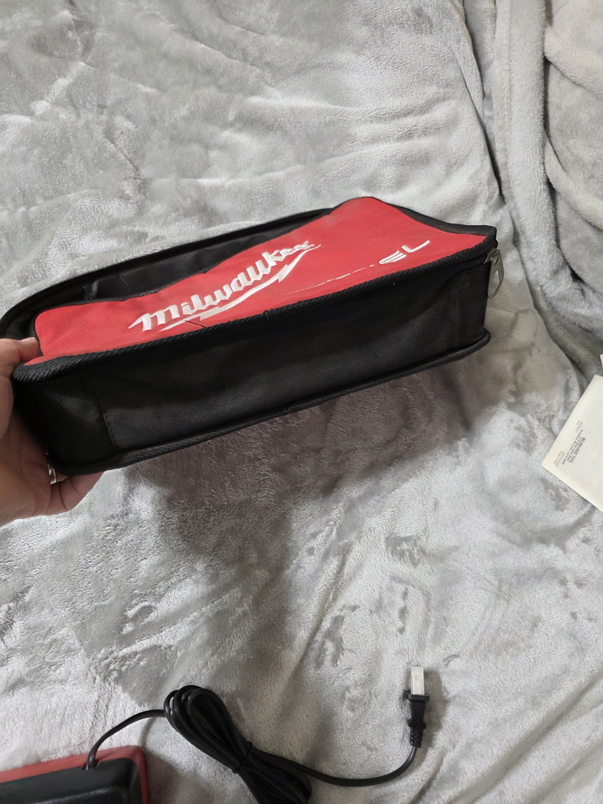 Milwaukee M12 FUEL 14in Tool Bag Contractor Soft Case Zipper