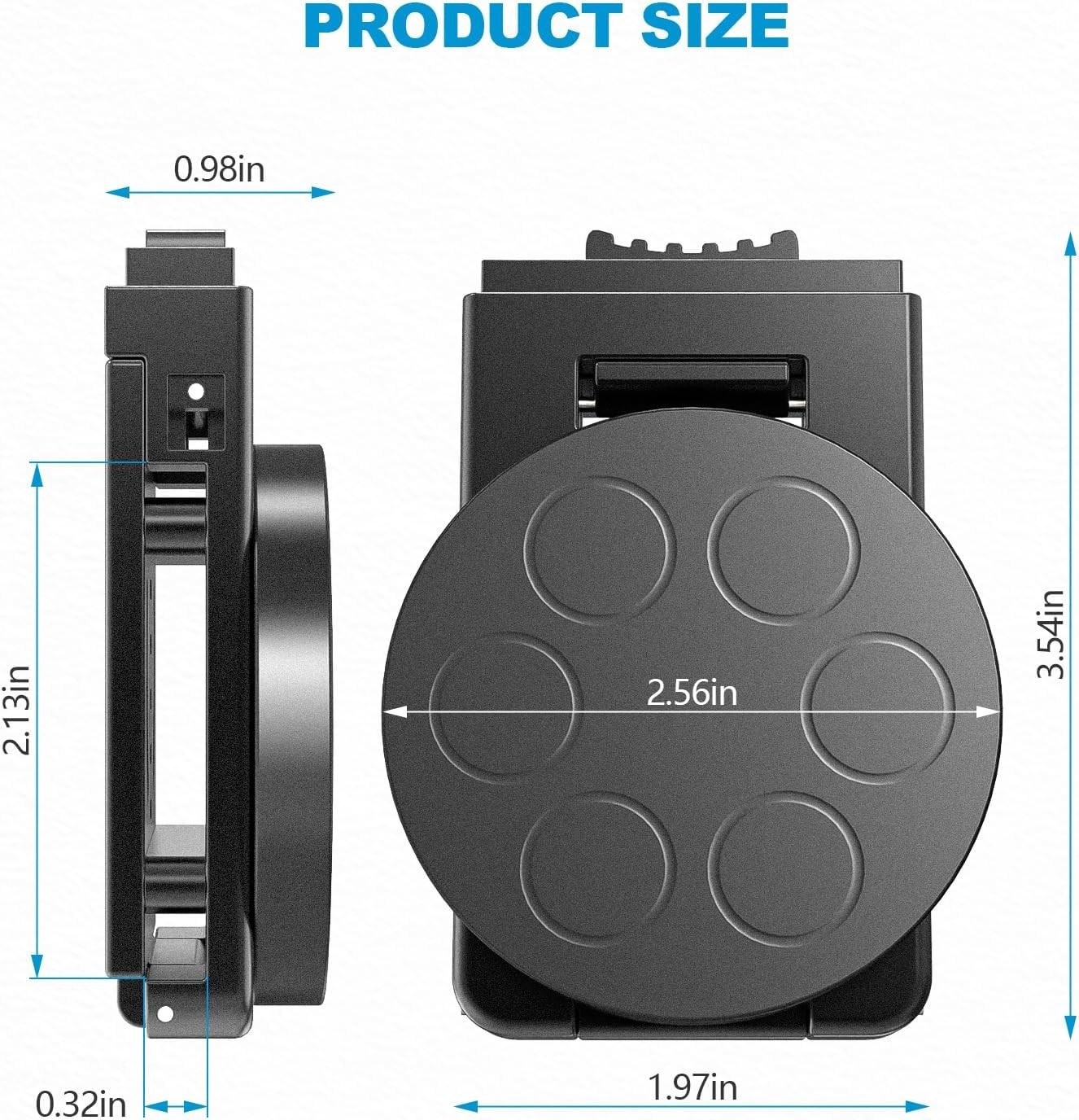 Durable Magnetic Belt Clip for Electricians & Contractors – Secure Tool Holder