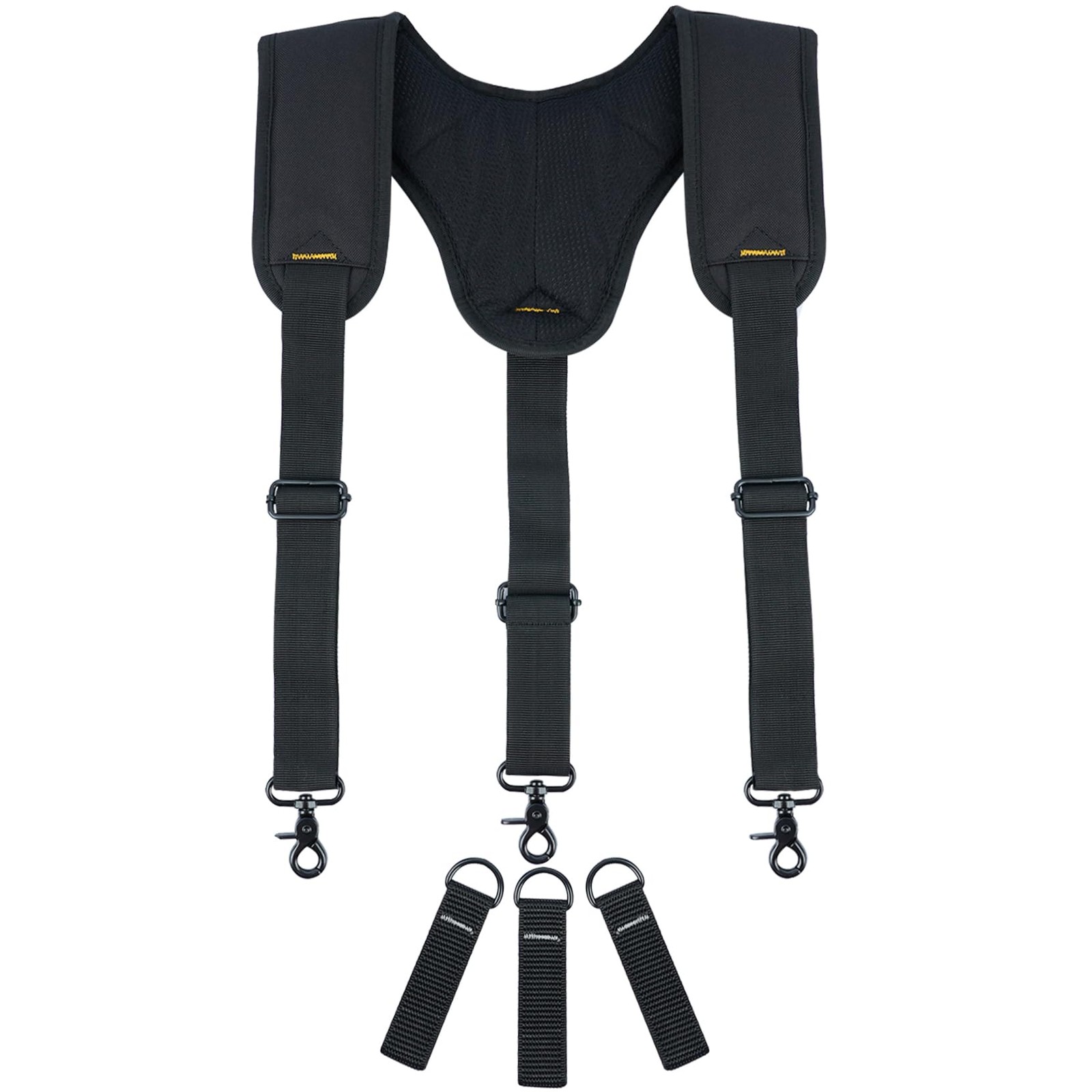 Tool Belt Suspender 3 point padded suspenders plus 3 pack suspender loop