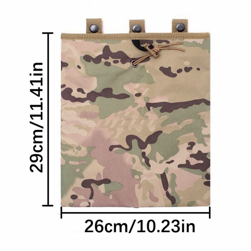 Water Resistant Outdoor Dump Pouches Functional Tool Pouches Polyester Texture