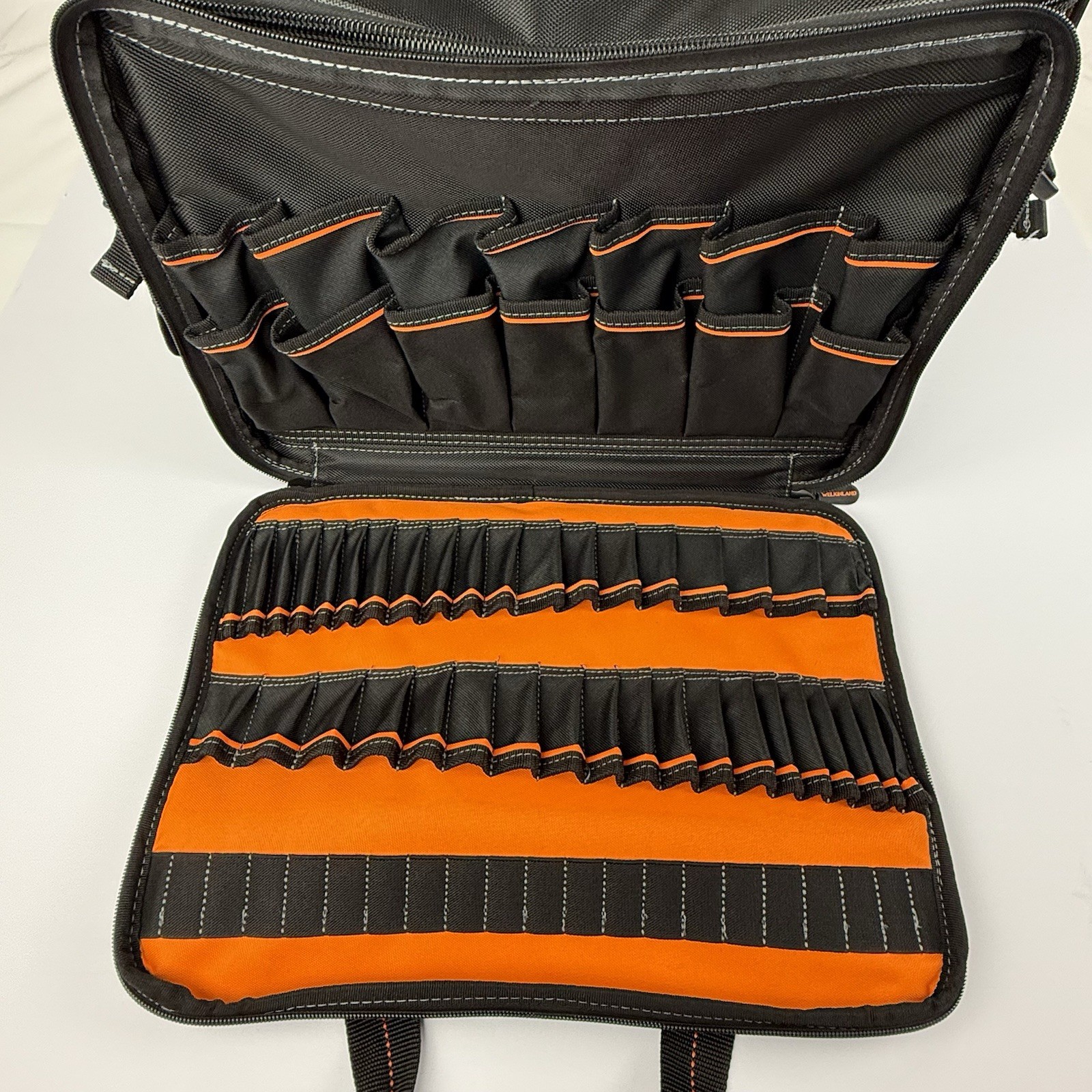 Welkinland 88 Pocket Electrician Computer Tech HVAC Tool Bag NWT