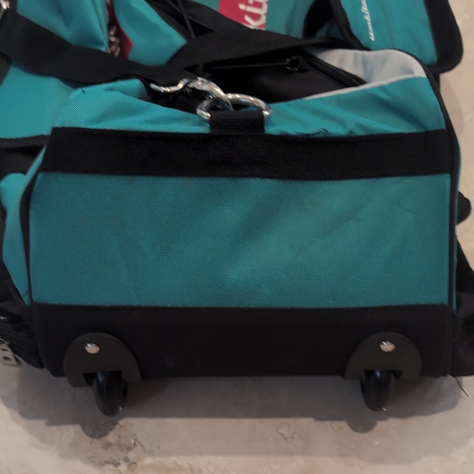 Makita LXT Rolling Tool Bag with Wheels, Teal/Black, 1 Item
