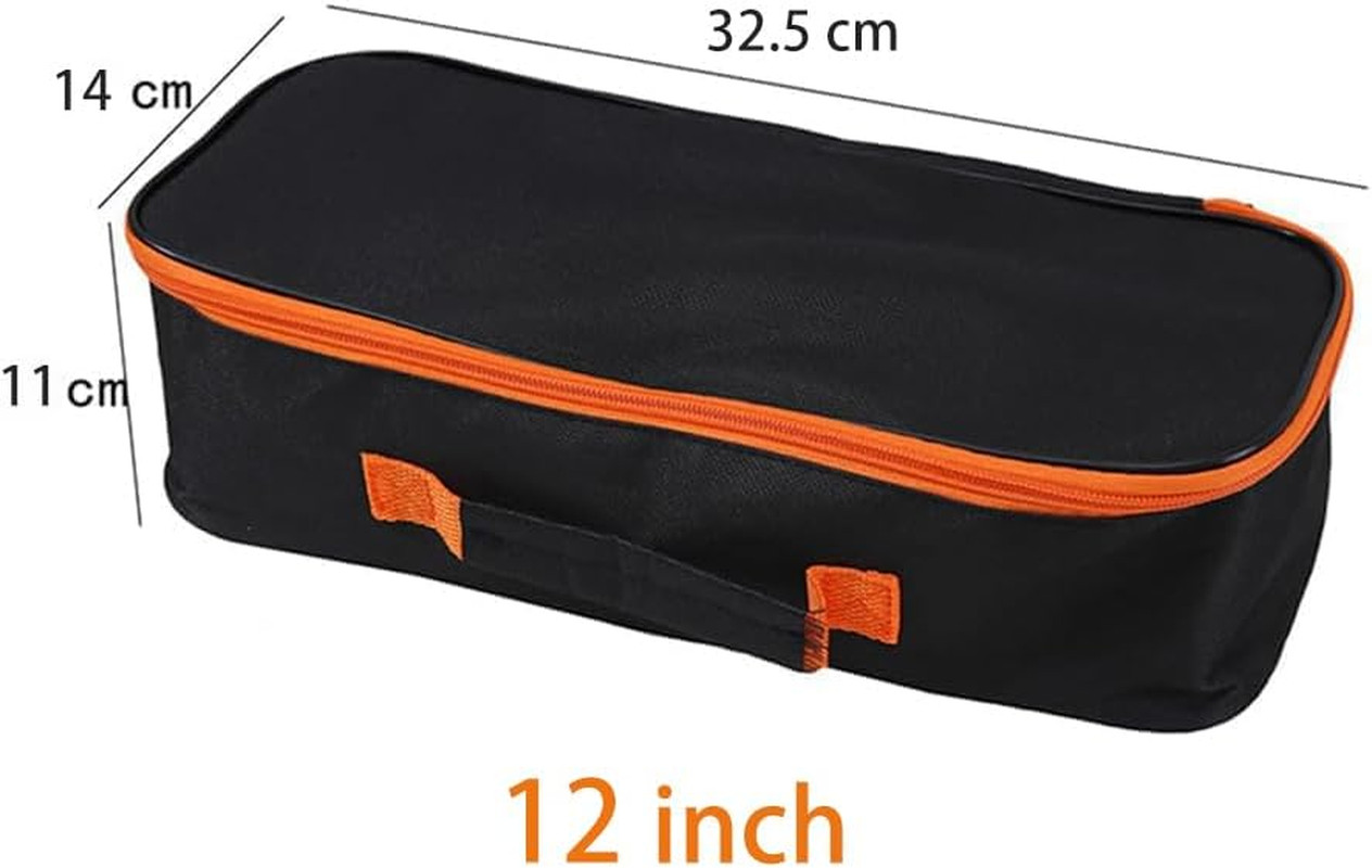3Pack Tool Pouch with Zipper Utility Small Tool Bag for Screw Plier Wrench