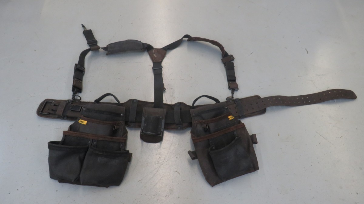 DeWalt Framer Leather Tool Belt, DWST5501130 (TDY031312)