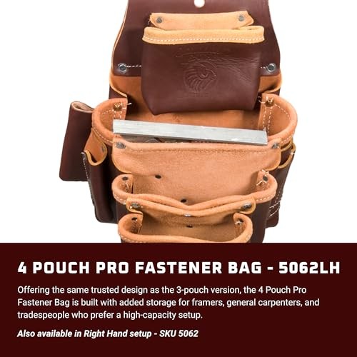OxyLights 3 Pouch Tool Organizer Occidental Leather