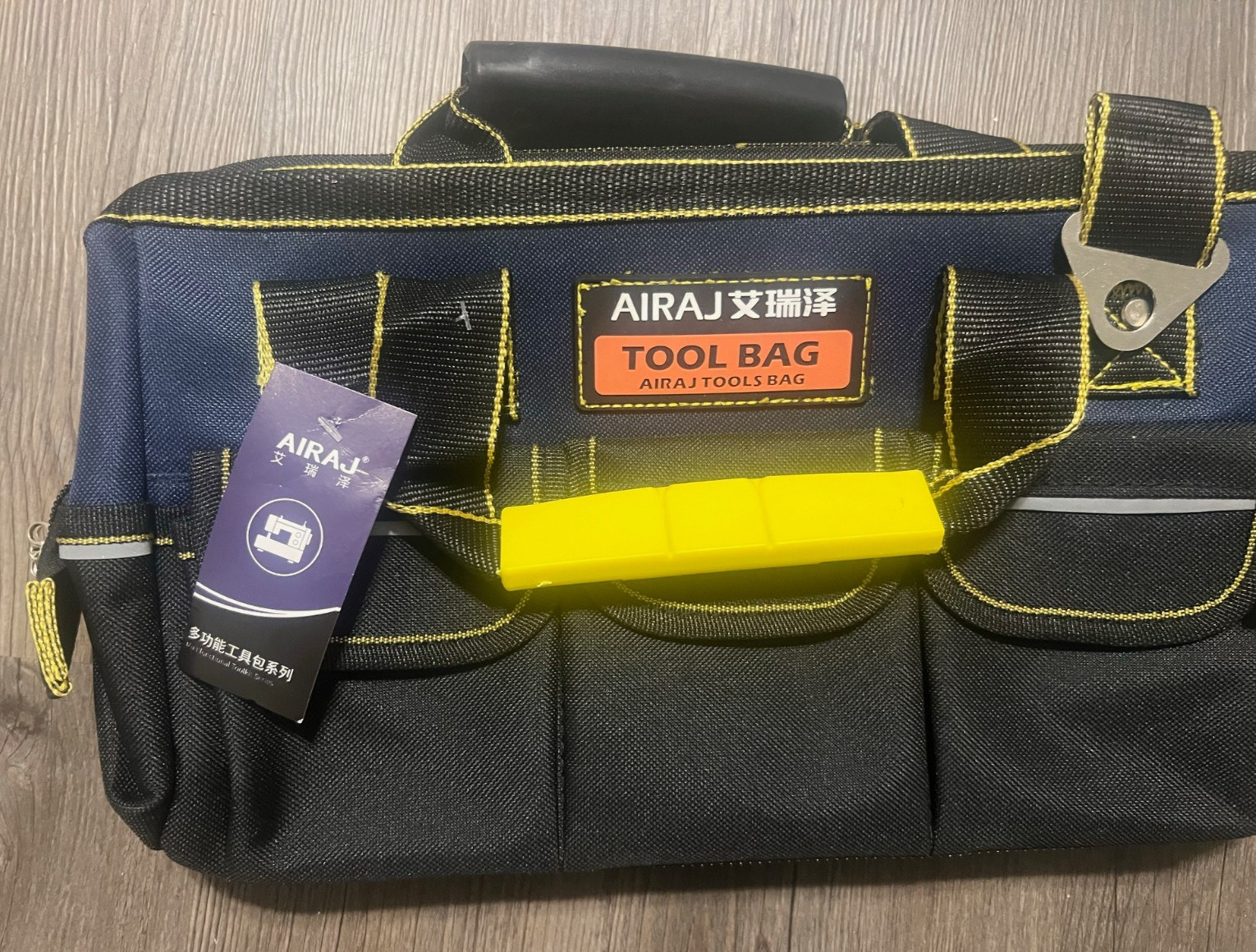 AIRAJ Multifunctional Tool Bag 1680D Oxford Cloth Waterproof High Capacity