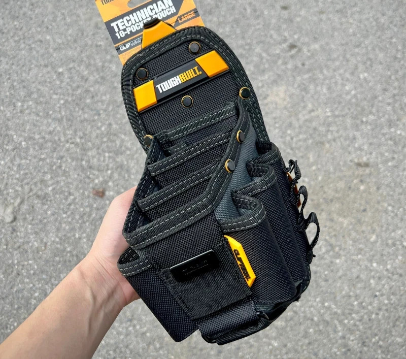 TOUGHBUILT TB-CT-36-L10 Electrician Technician Tool Belt Pouch Utility Waist Bag