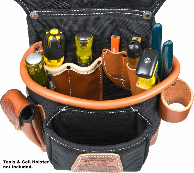Occidental Leather 9850 Adjust-to-Fit FatLip Tool Belt Set – Black