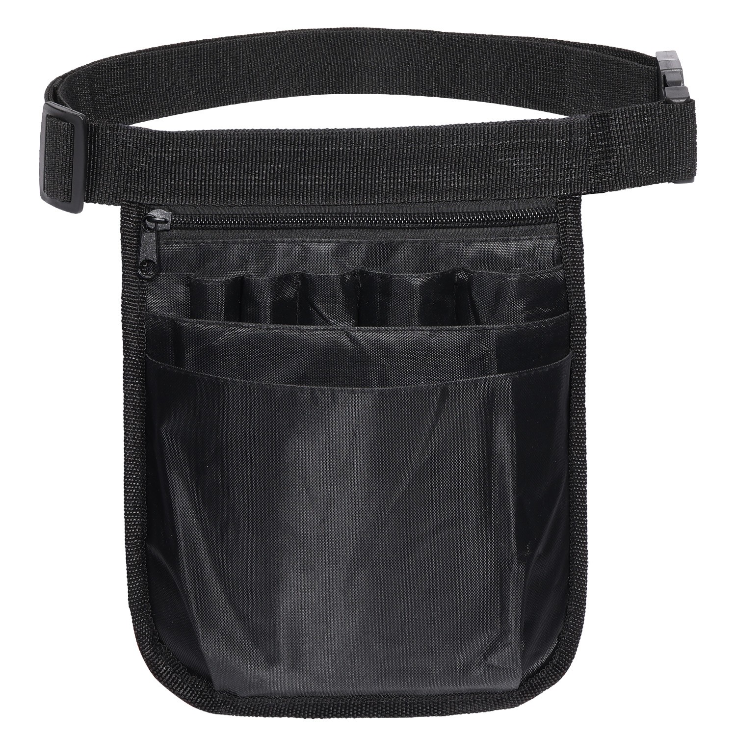 Multi-Pocket Tool Pouch Utility Organizer Pouch Waist Bag for Tools Belt Clip