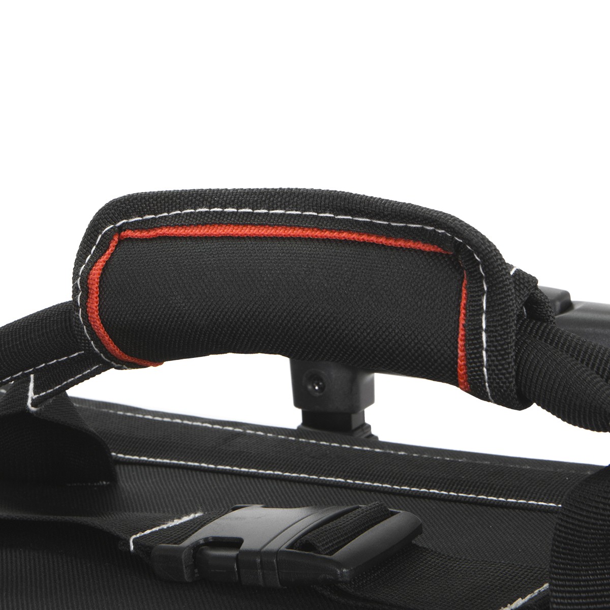 Portable Tool Bag with Wheels Rolling Tote 18″ Wheeled Storage Case & 19 Pockets