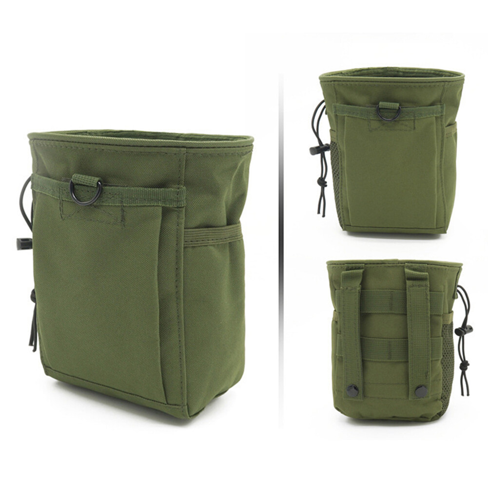 Waist Portable Bag Utility Waist Bag Tactical Molle Drawstring Magazine Dump Bag