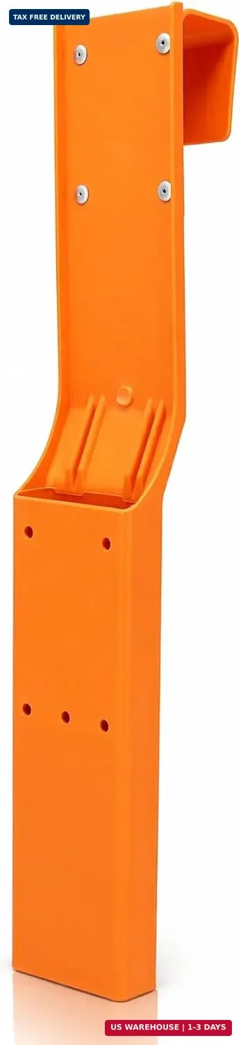 Chainsaw Scabbard for Bucket Truck, Orange Polypropylene Holder, 32 x 6 in | Saf