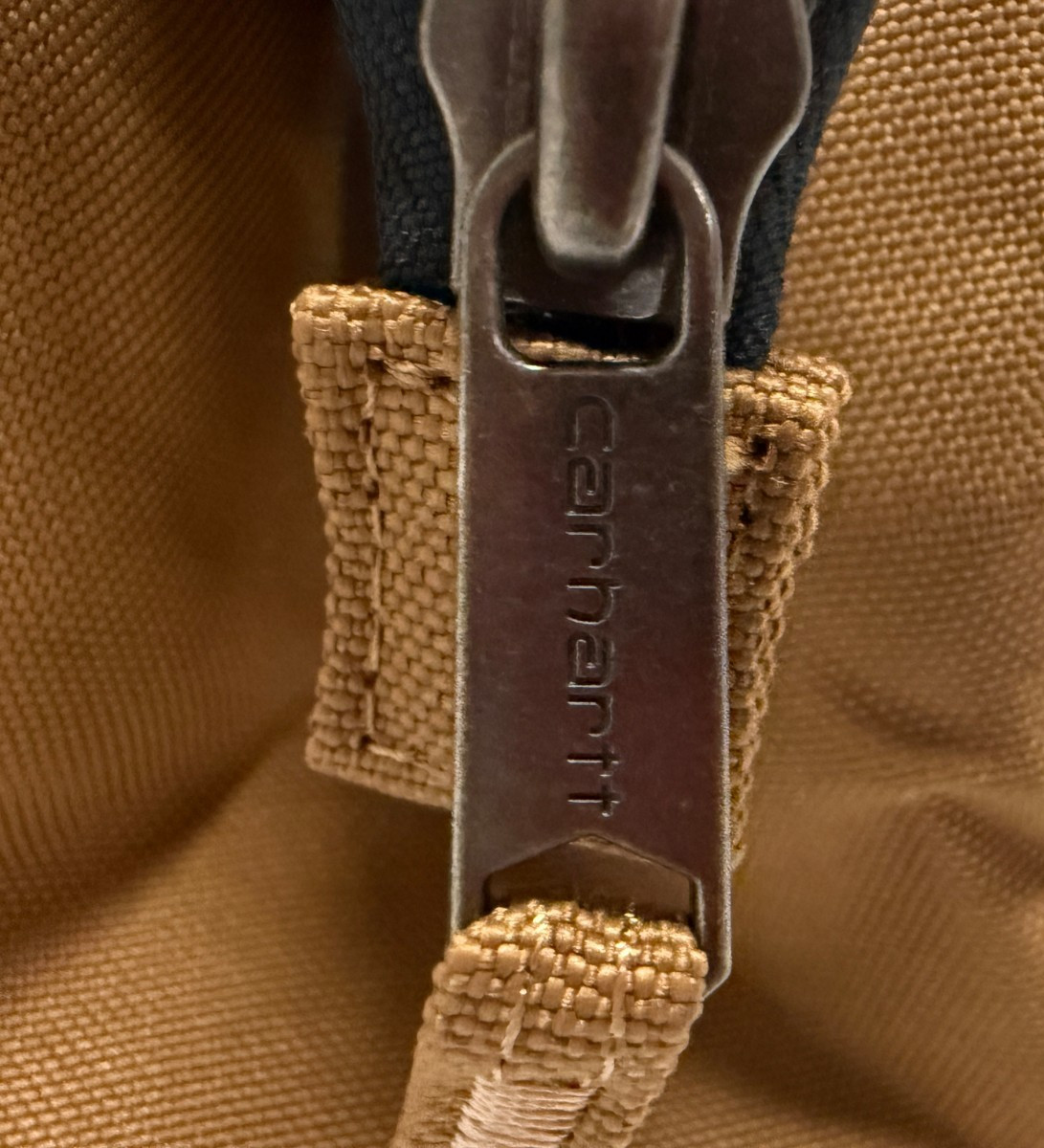 Carhartt 14 inch 25-Pocket Heavyweight Tool Bag, Durable Water Repellent, Brown