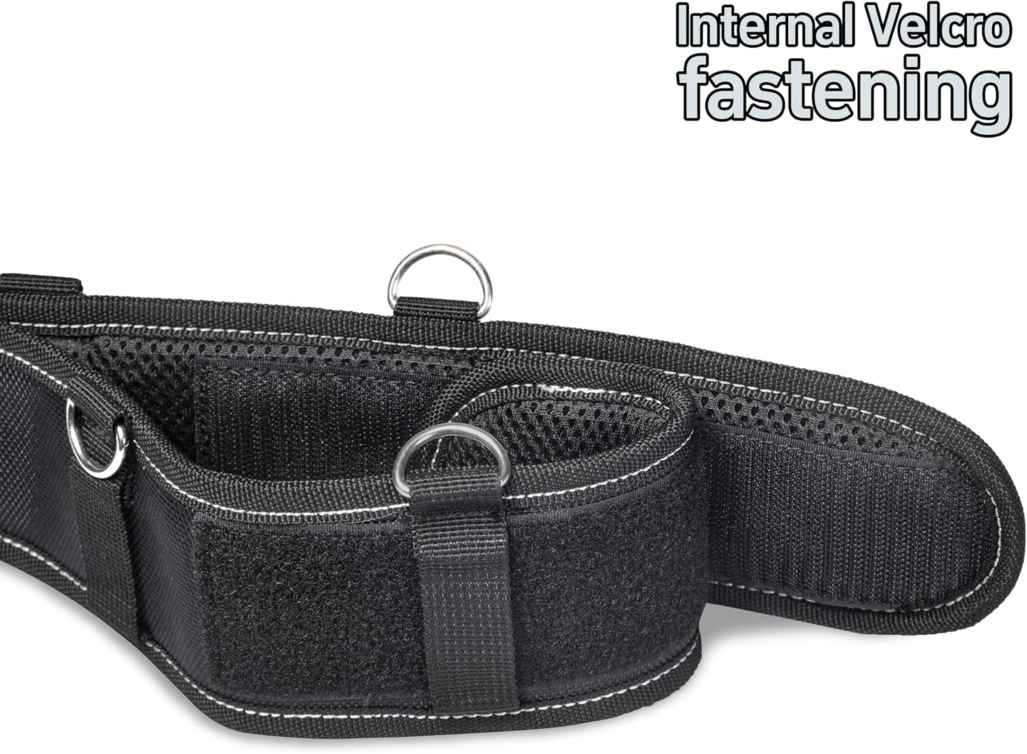 3-Inch Padded Tool Work Belt 1680D Ballistic Tool Belt with 6 Suspenders Ring |