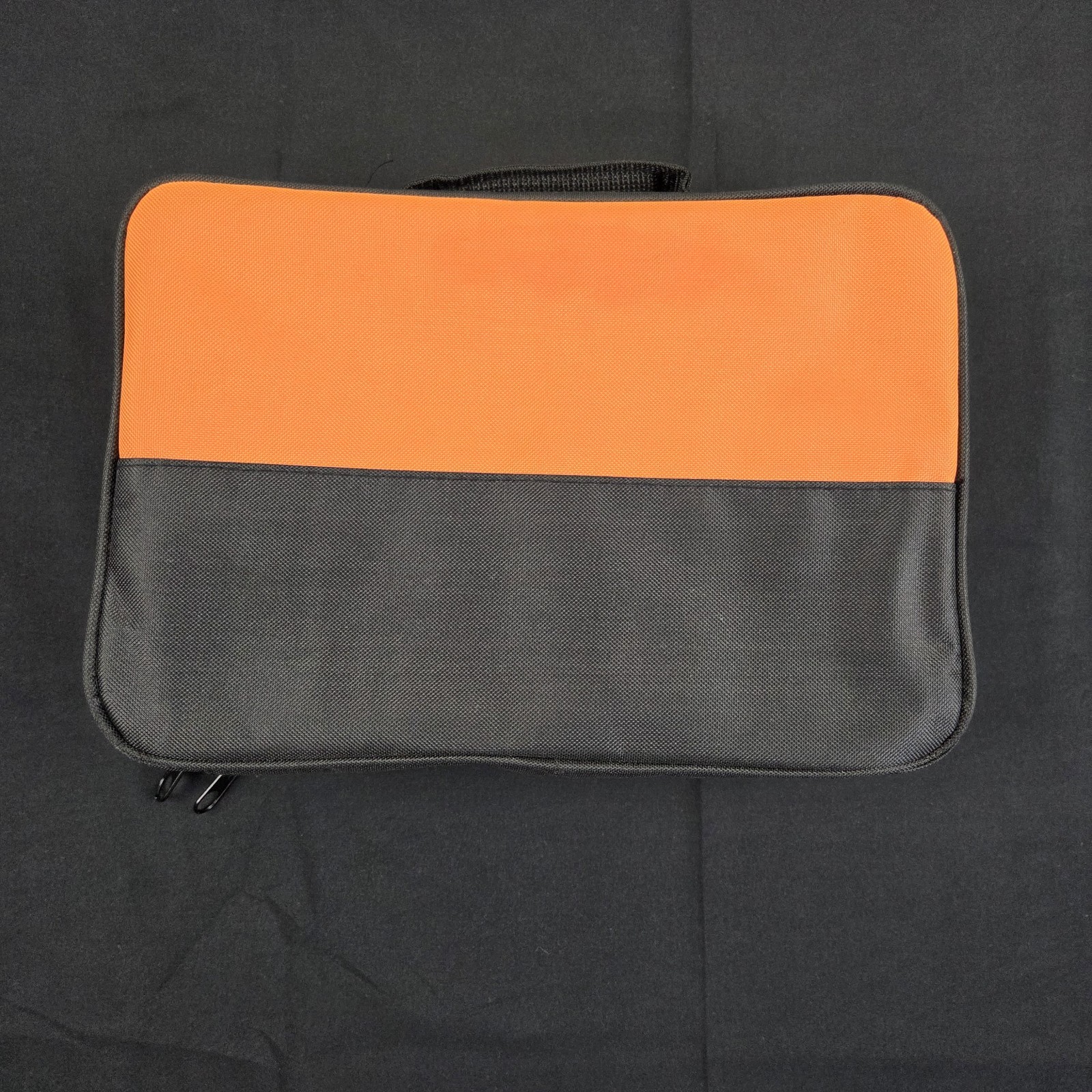 RIDGID Tool Storage Bag Orange Zipper 12X9