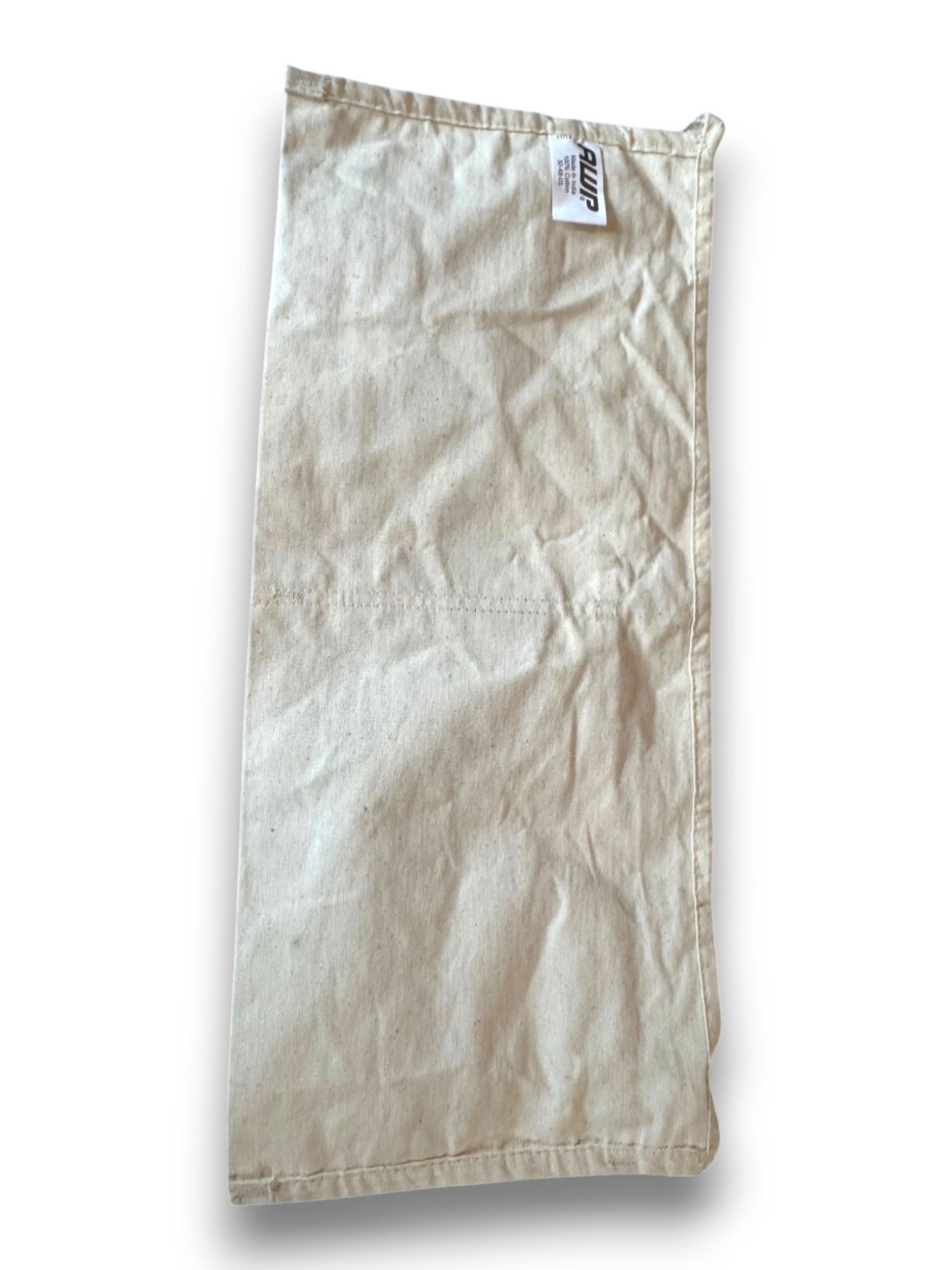 Lowe’s Canvas Tool Apron Waist Belt New Two Pockets White Cotton AWP