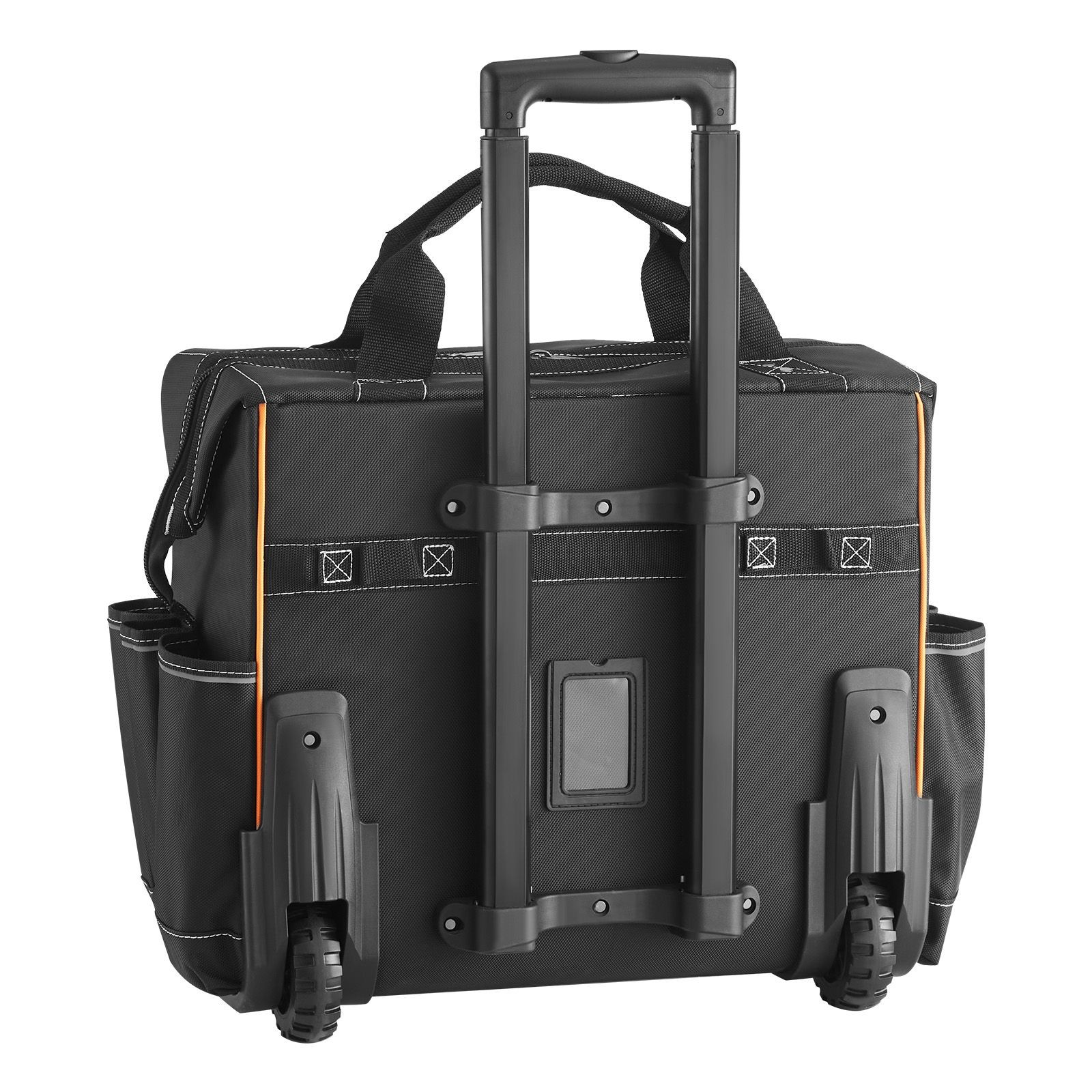 110lb 25-Pocket Rolling Tool Bag with Wheels