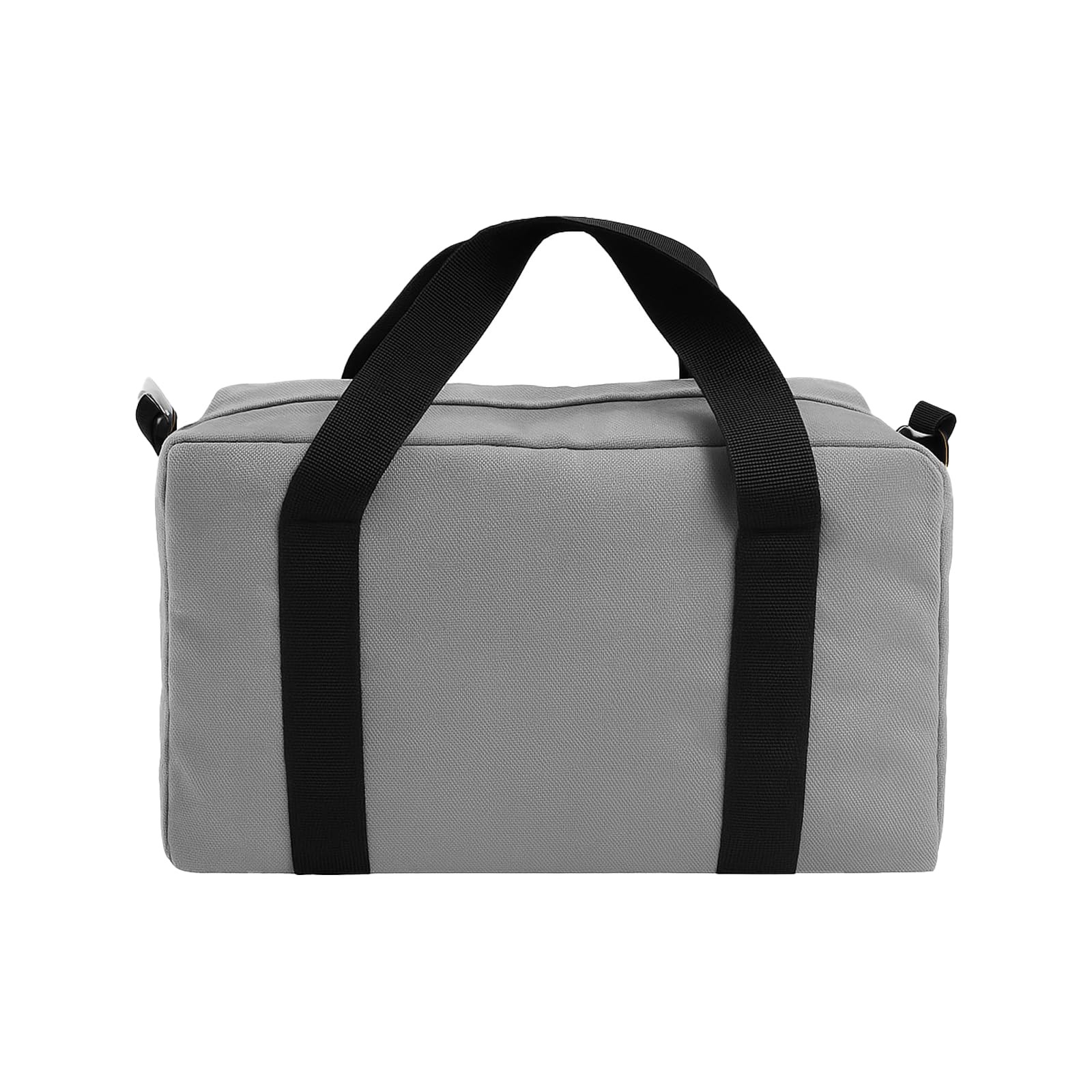 Small Tool Bag,Close Top Wide Mouth Organizer Bag,Large 12 Inch, Gray