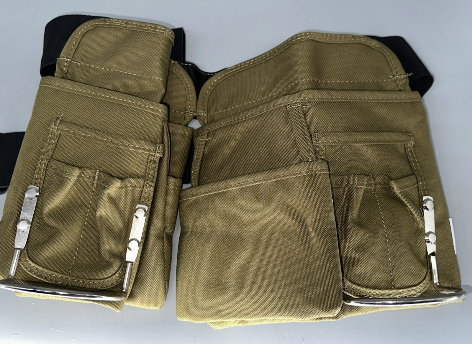Koyyto dark green canvas tool belt